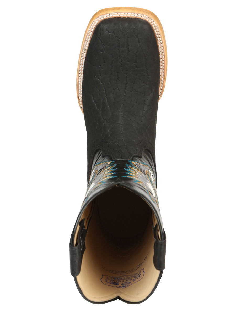 Men’s Rodeo Boot Jar Boot’s Imitation Bull Neck 45474