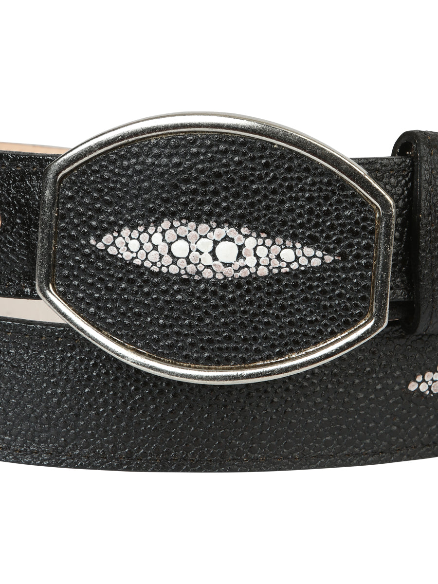 Men’s Vaquero Belt El General Imitation Stingray 45574