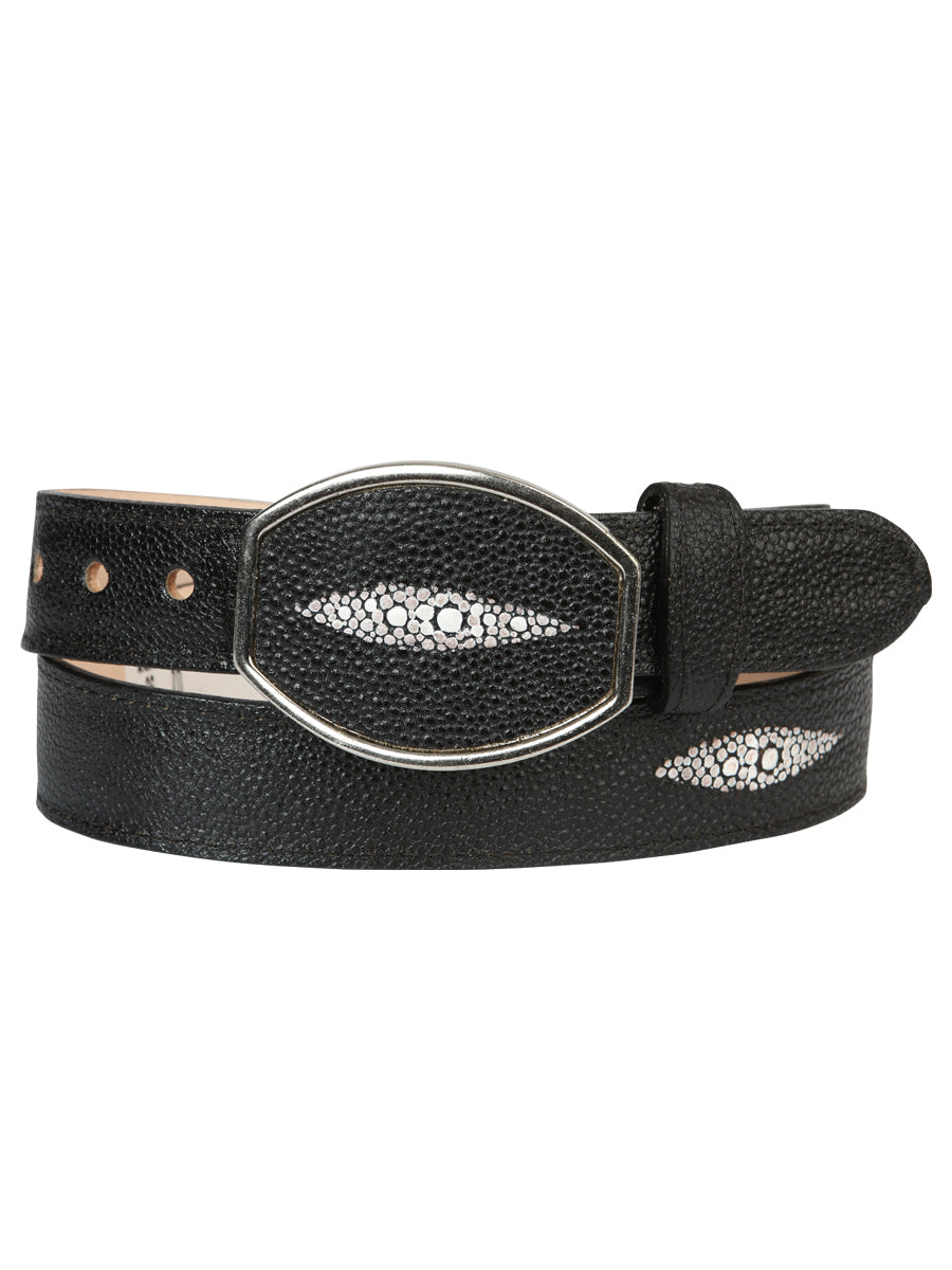Men’s Vaquero Belt El General Imitation Stingray 45574