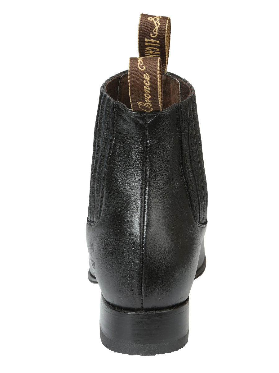 El Canelo Men’s Charro Boots - Black 45758
