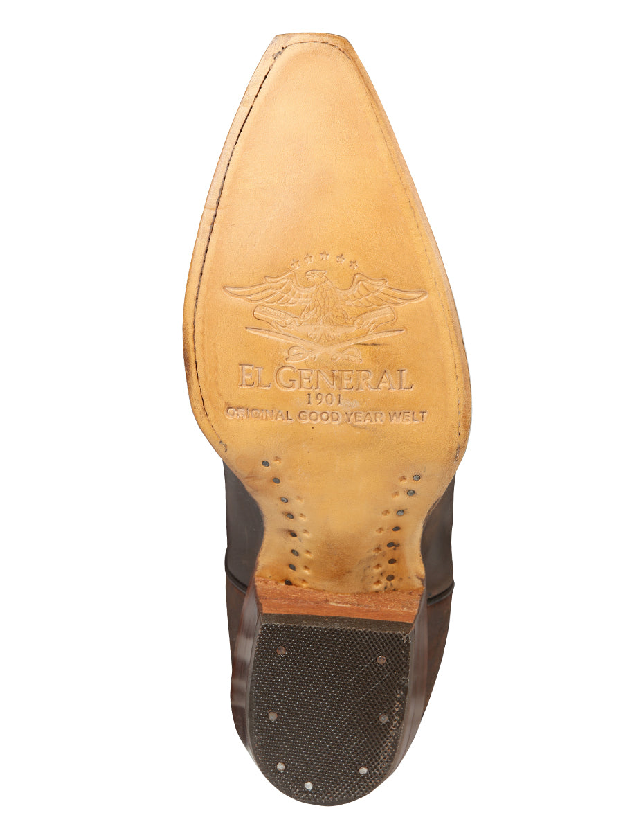 El General Women’s Fringe Western Boots - Choco 45795