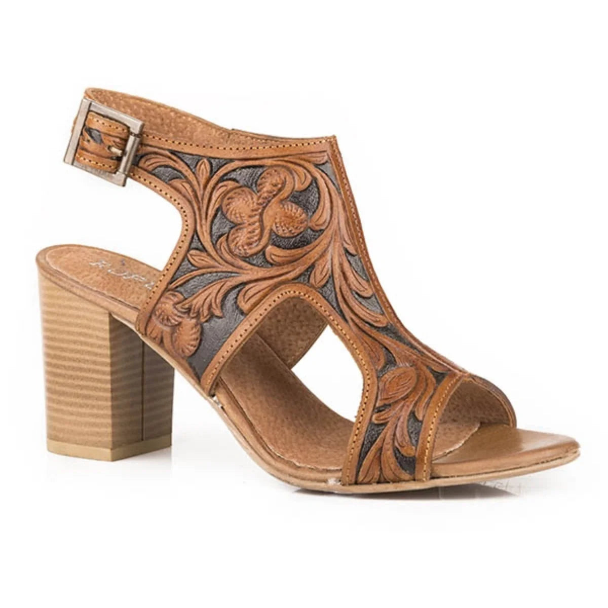 Roper Mika II (Tan) - Women's Sandals – Burch HIll Tack