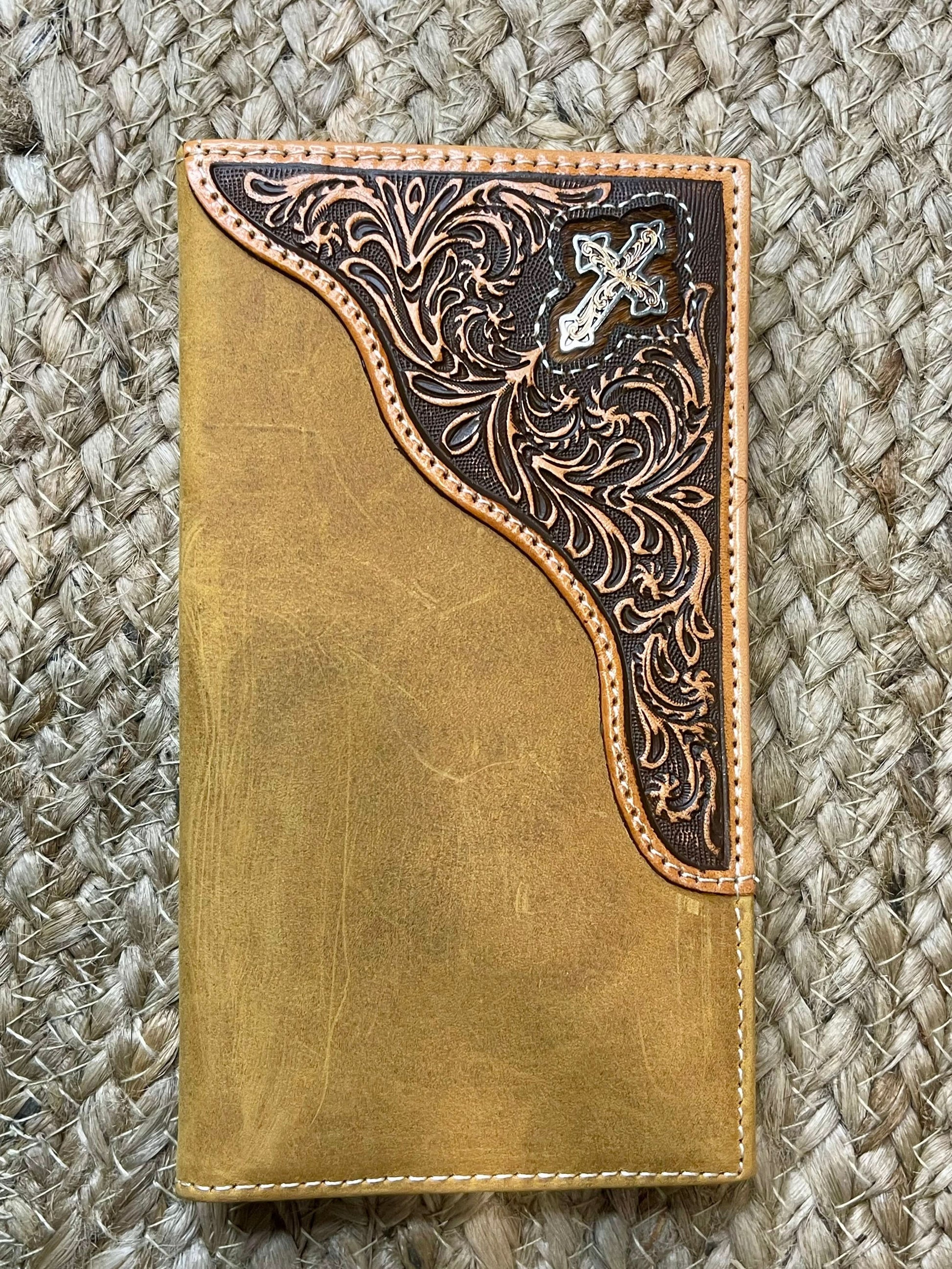 Cross Tooled Rodeo Wallet - SALE