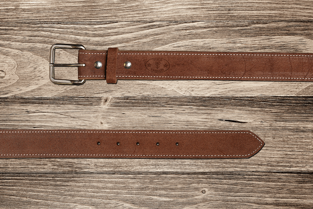 Brown Rough Out Belt 48