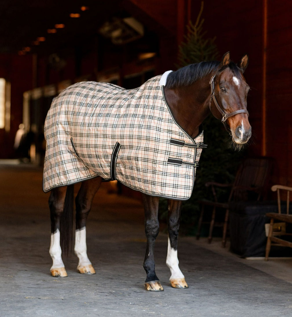 TuffRider Comfy Standard Neck Medium Weight Stable Blanket- 1200D, 200GSM