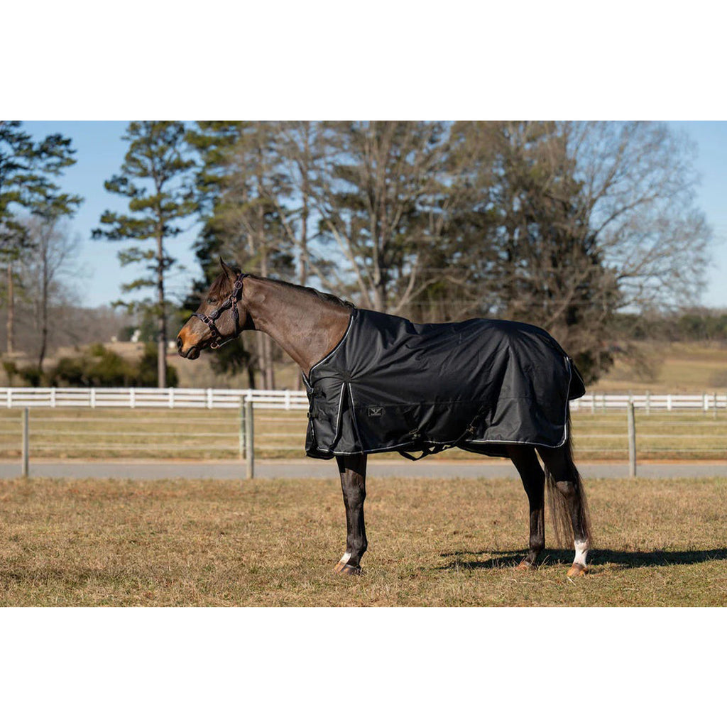 TuffRider 600 D Ripstop Standard Neck Light Weight Turnout Blanket with 100 GSM Fill