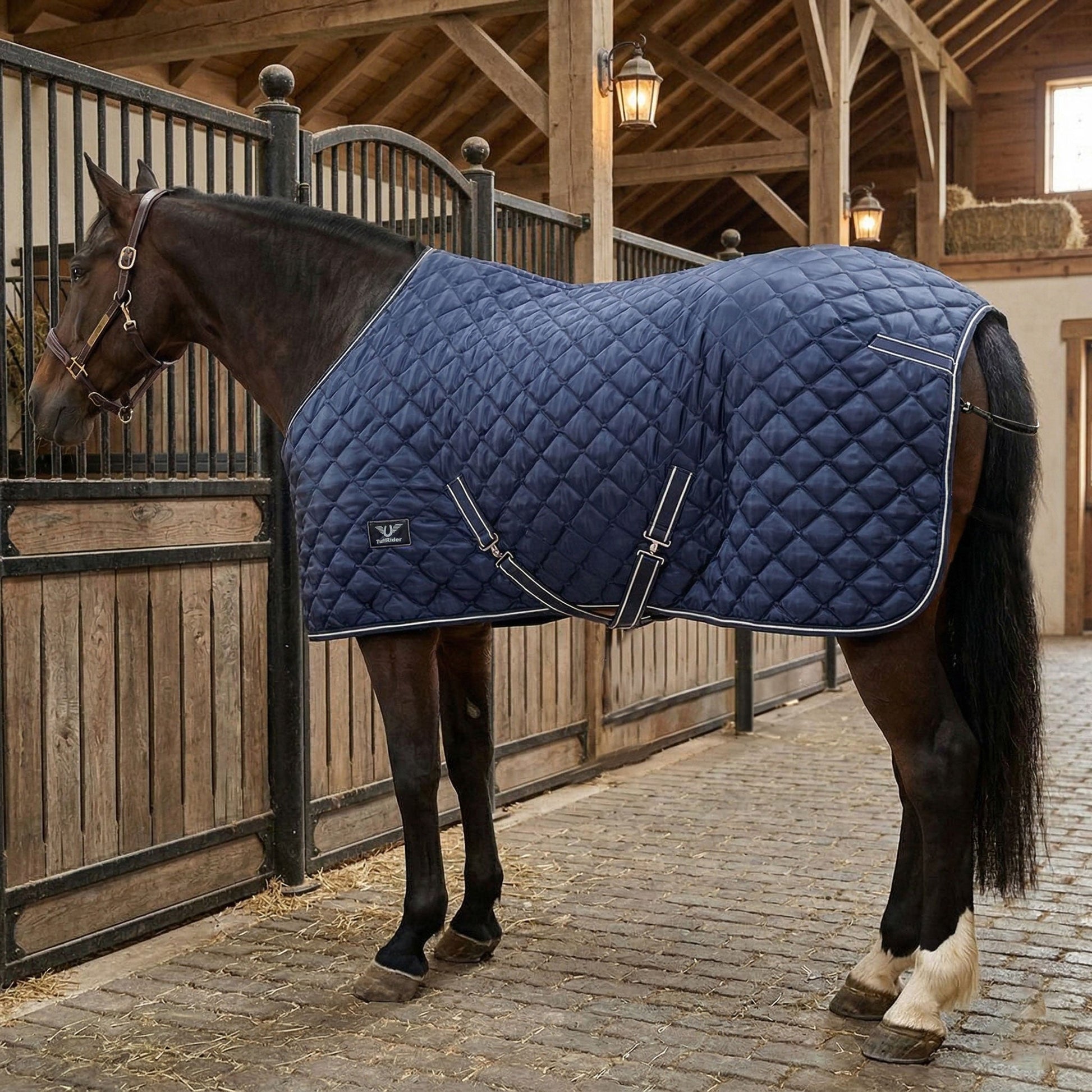 TuffRider Closed Front Quilted Stable Blanket