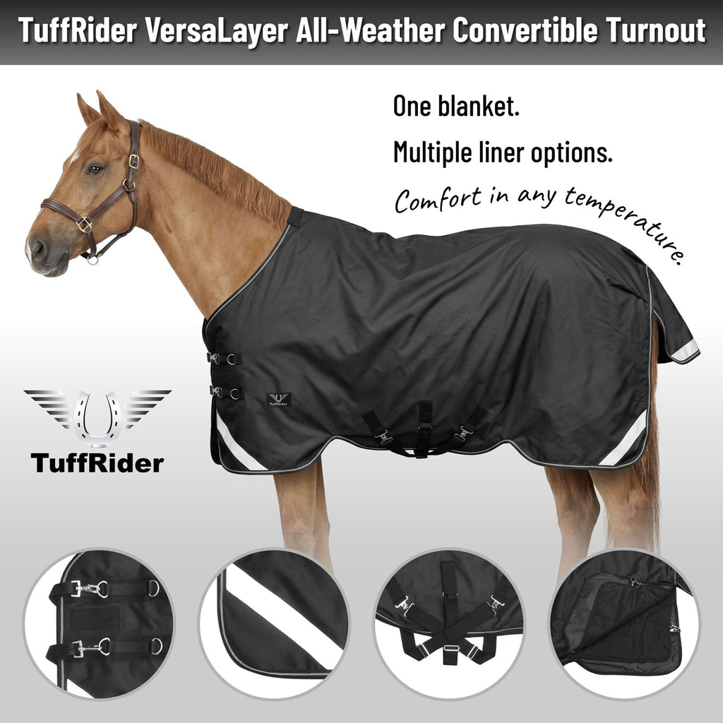 TuffRider VersaLayer All-Weather Convertible Turnout
