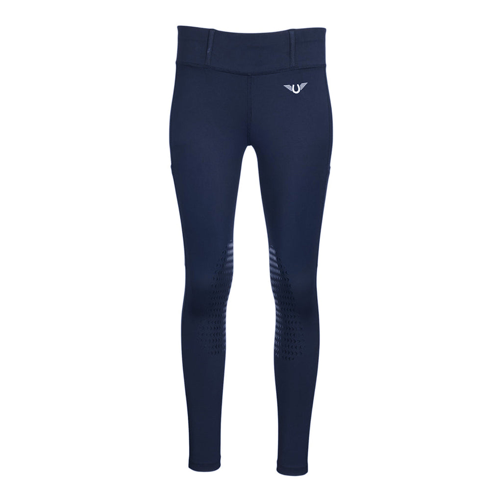 TuffRider Ladies Ventilated Sport Tights With Phone Pockets