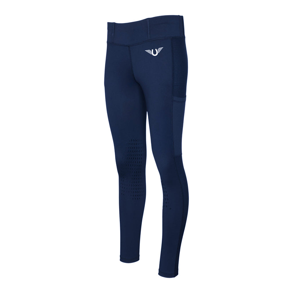 TuffRider Ladies Ventilated Sport Tights With Phone Pockets