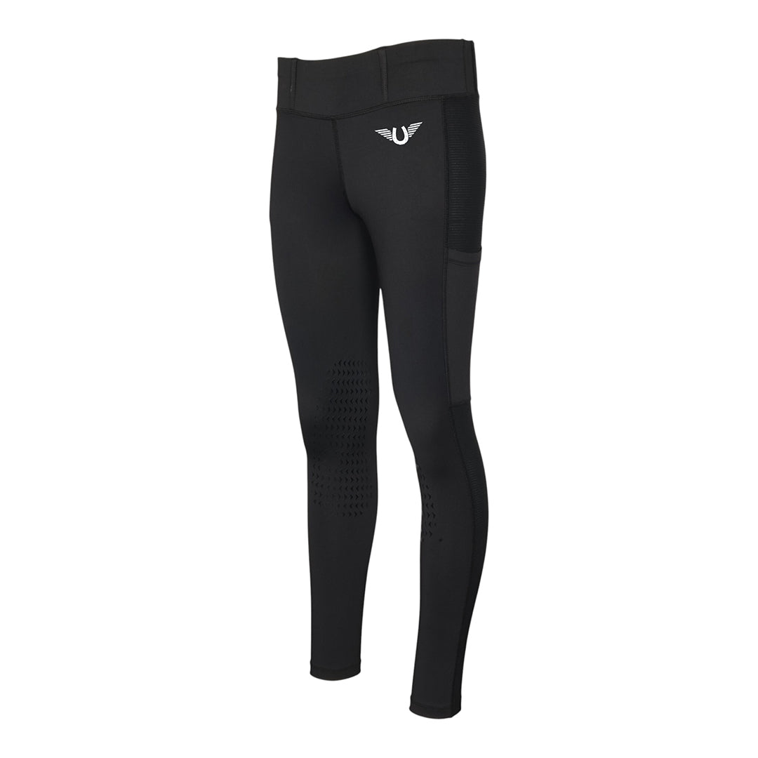 TuffRider Ladies Ventilated Sport Tights With Phone Pockets