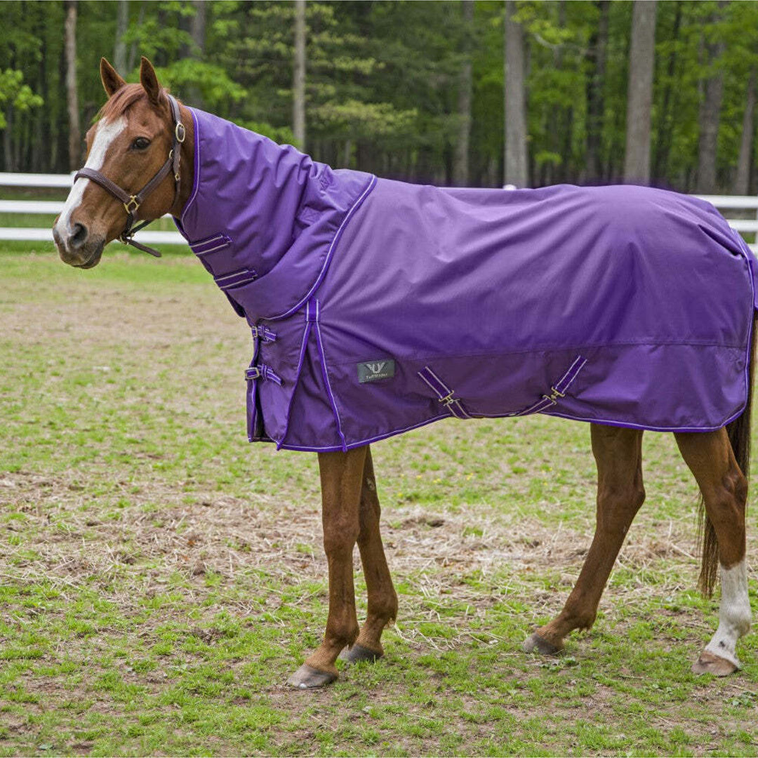 TuffRider 1680 D Super Comfy Winter Ripstop Turnout Blanket Heavy Weight 350 GSM Detachable Neck