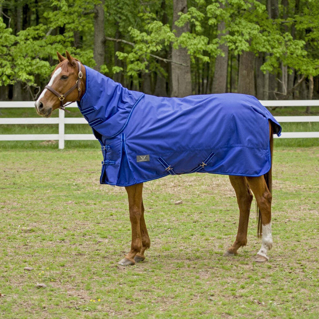 TuffRider 1680 D Super Comfy Winter Ripstop Turnout Blanket Heavy Weight 350 GSM Detachable Neck