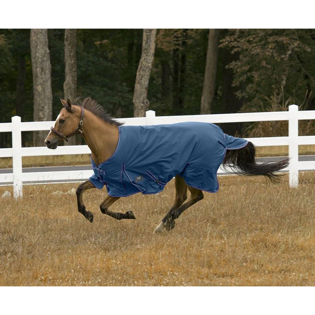 TuffRider 600 D  Comfy Winter Ripstop Turnout Blanket Medium Weight 200 GSM Standard Neck