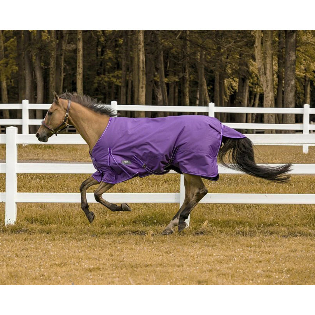 TuffRider 600 D  Comfy Winter Ripstop Turnout Blanket Medium Weight 200 GSM Standard Neck