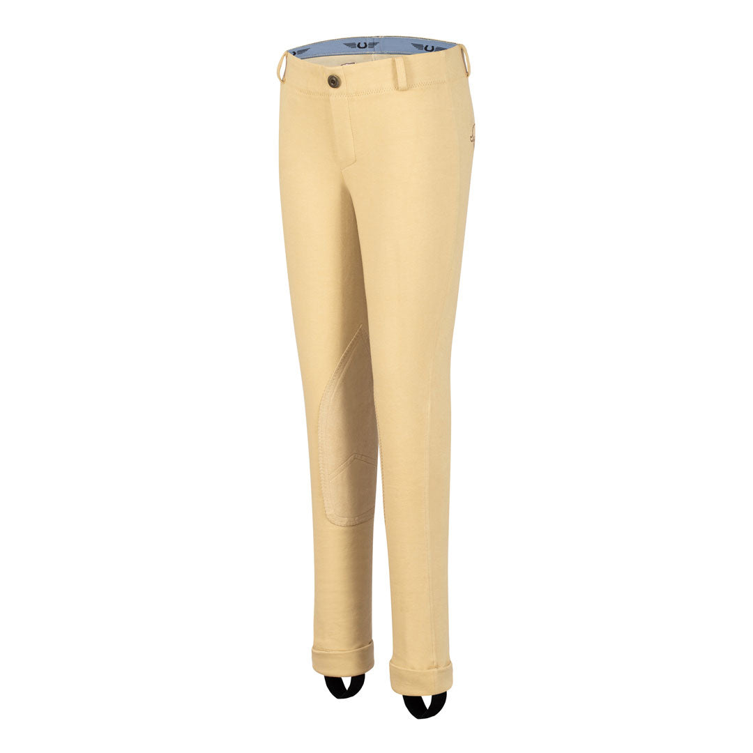 TuffRider Children's Cotton Embroidered Pull-On Jodhpurs