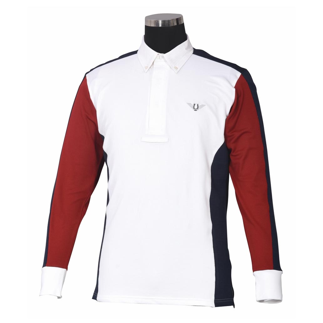 TuffRider Men's Dennison Long Sleeve Show Shirt