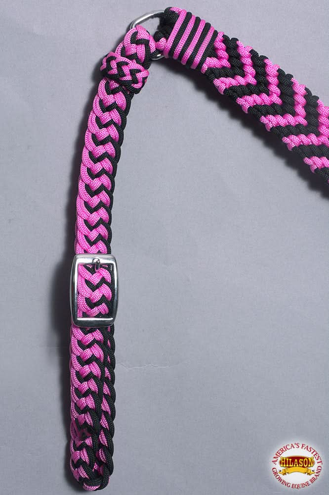 Hilason Horse Breast Collar Flat Braided Paracord