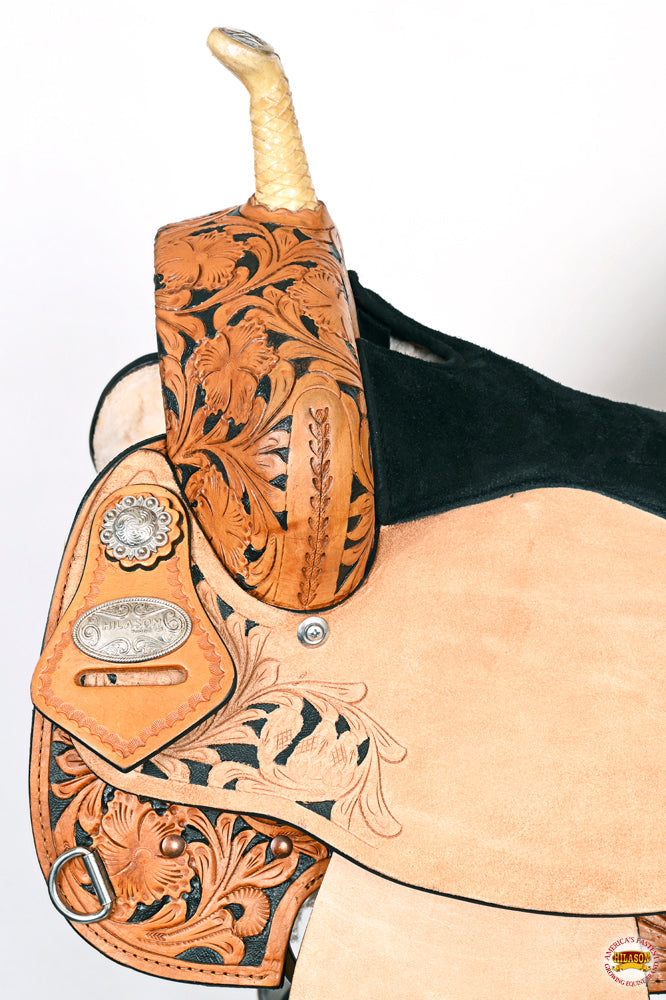 Flex Tree Western Horse Saddle American Leather Trail Barrel Racing By Hilason