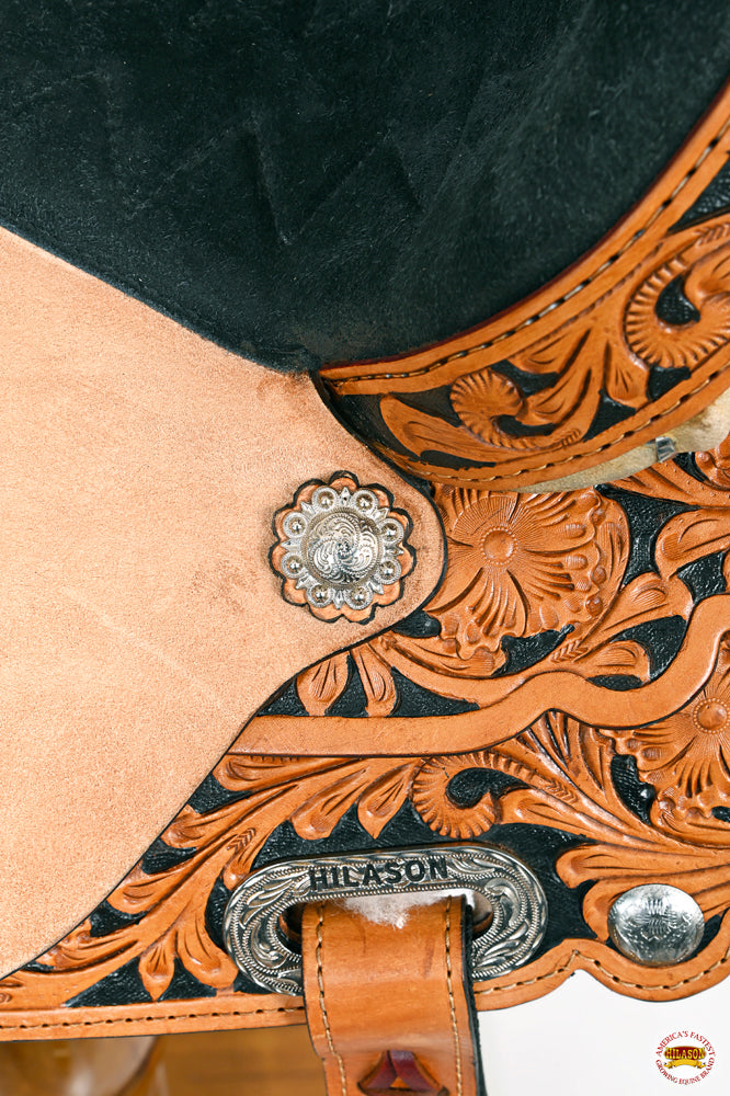 Flex Tree Western Horse Saddle American Leather Trail Barrel Racing By Hilason