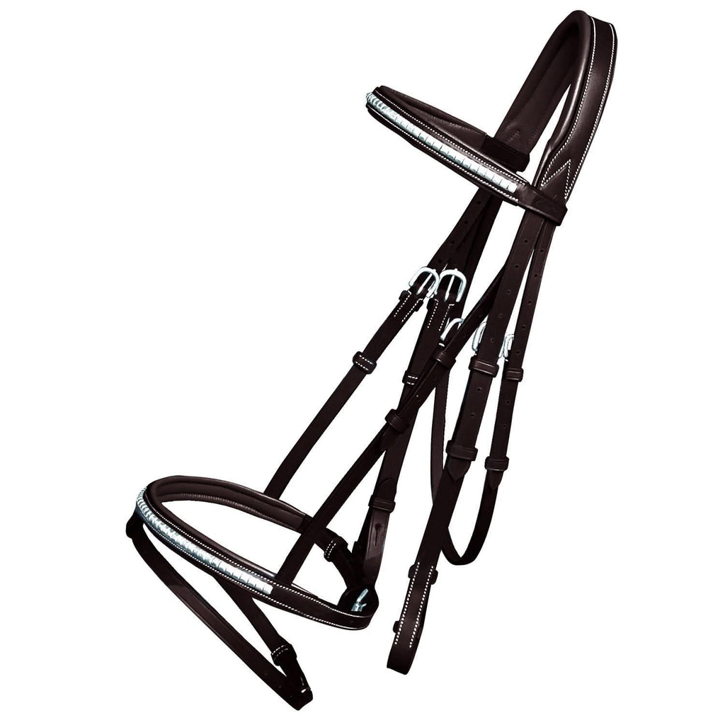 ExionPro SS Clincher Studded Bridle With Flash and Reins
