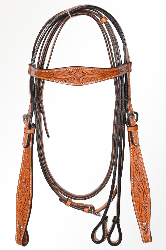 12 In Western Kids Youth Children Miniature Pony Saddle Leather Trail Tack