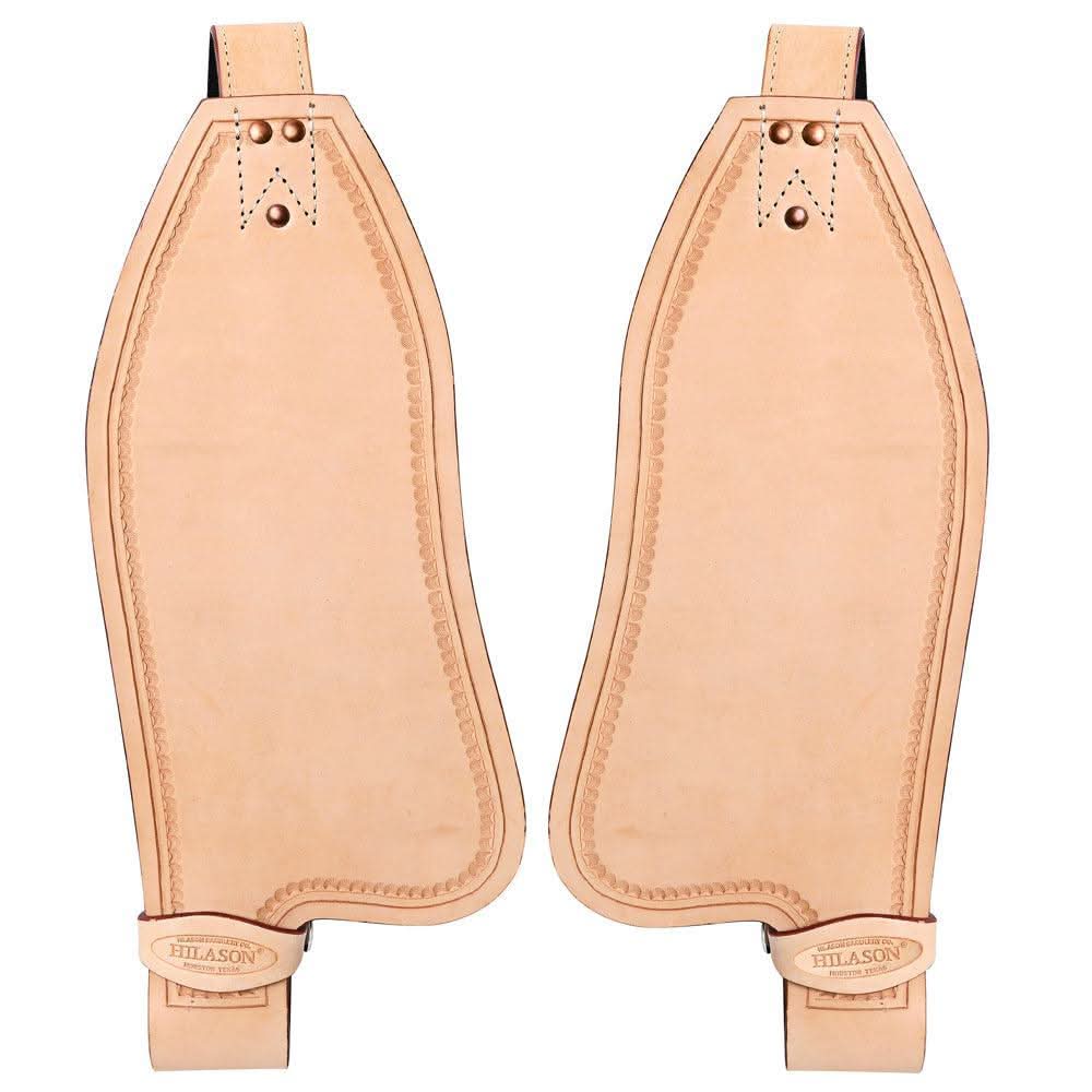 Hilason Leather Saddle Replacement Fender Pair Hobble Strap