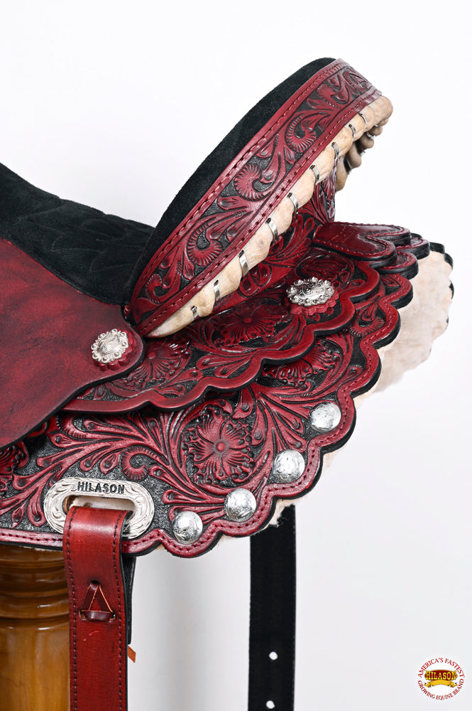 Flex Tree Western Horse Saddle American Leather Trail Barrel Racing By Hilason