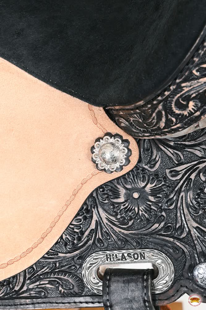 Flex Tree Western Horse Saddle American Leather Trail Barrel By Hilason