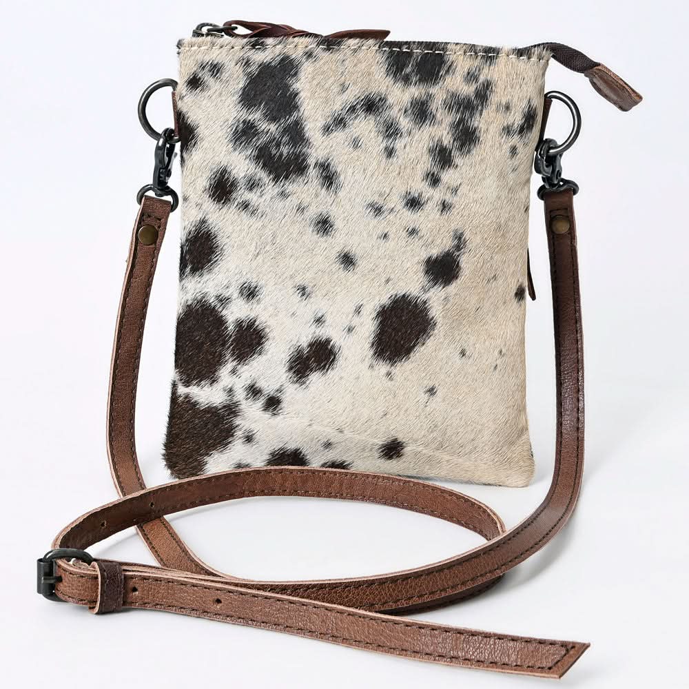 American Darling Cross Body Hair On Genuine Leather Women Bag Western Handbag Purse
