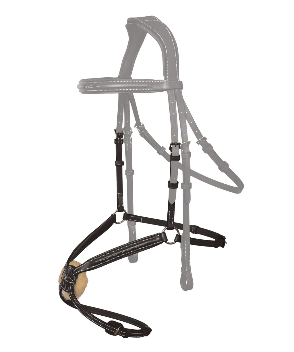 Replacement Noseband of ExionPro Broad Crownpiece Designer Fully Adjustable Figure 8 Bridle