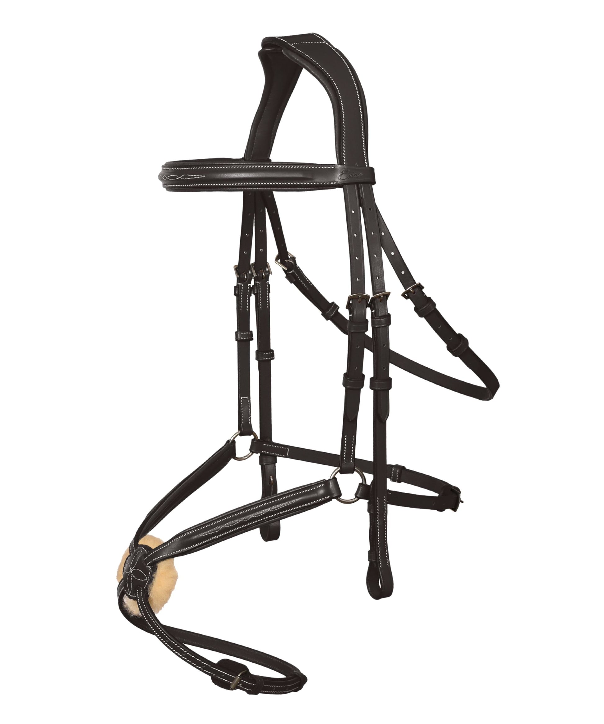 ExionPro 'Vela' Figure 8 Jumping Bridle with Reins