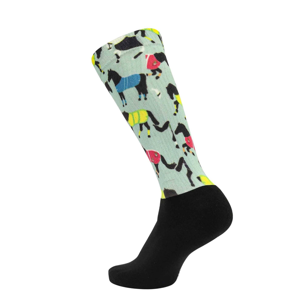 Equine Couture Children'S OTC Boot Socks- All Bundled Up: STD