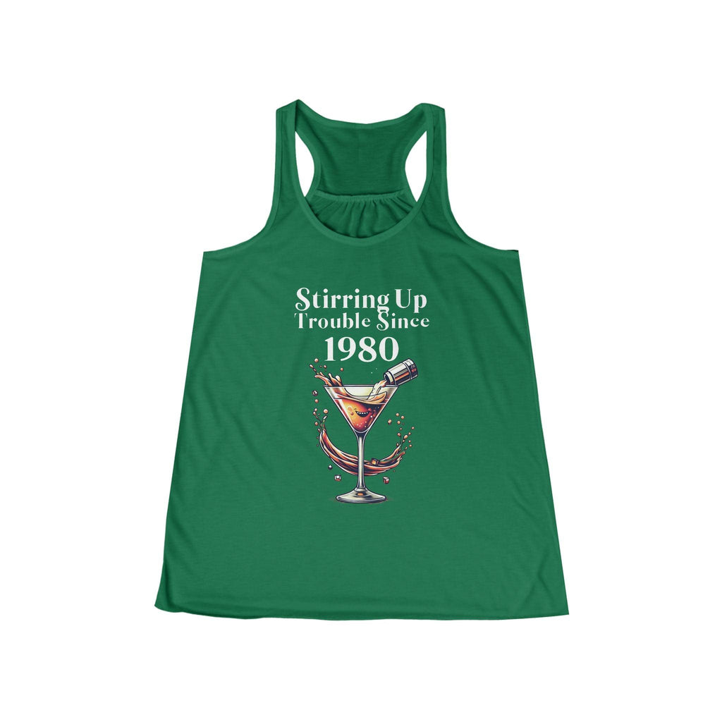 Serve Style & Sass Womens Flowy Racer Back Tank Top
