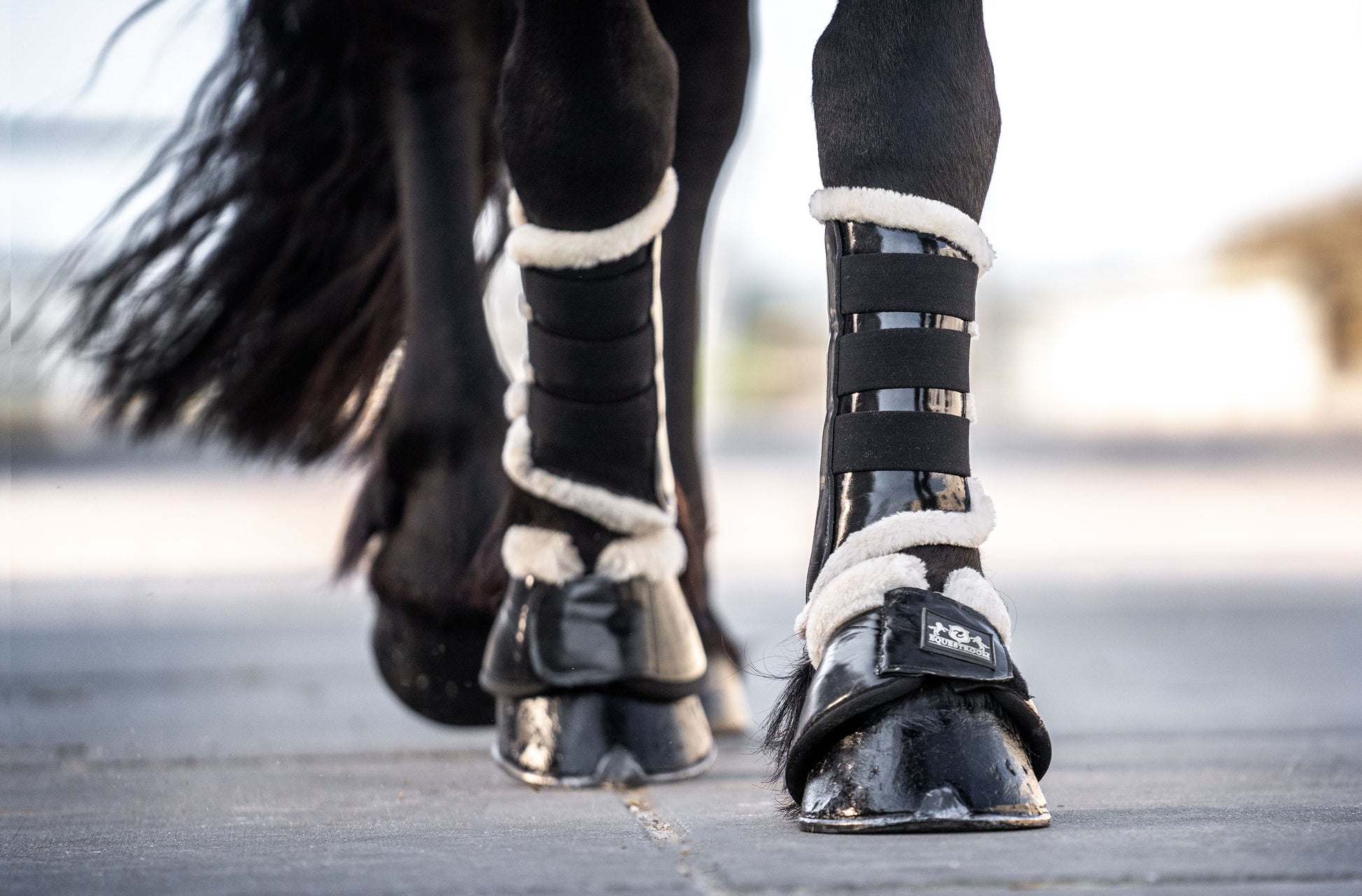 Black Ink Bell Boots