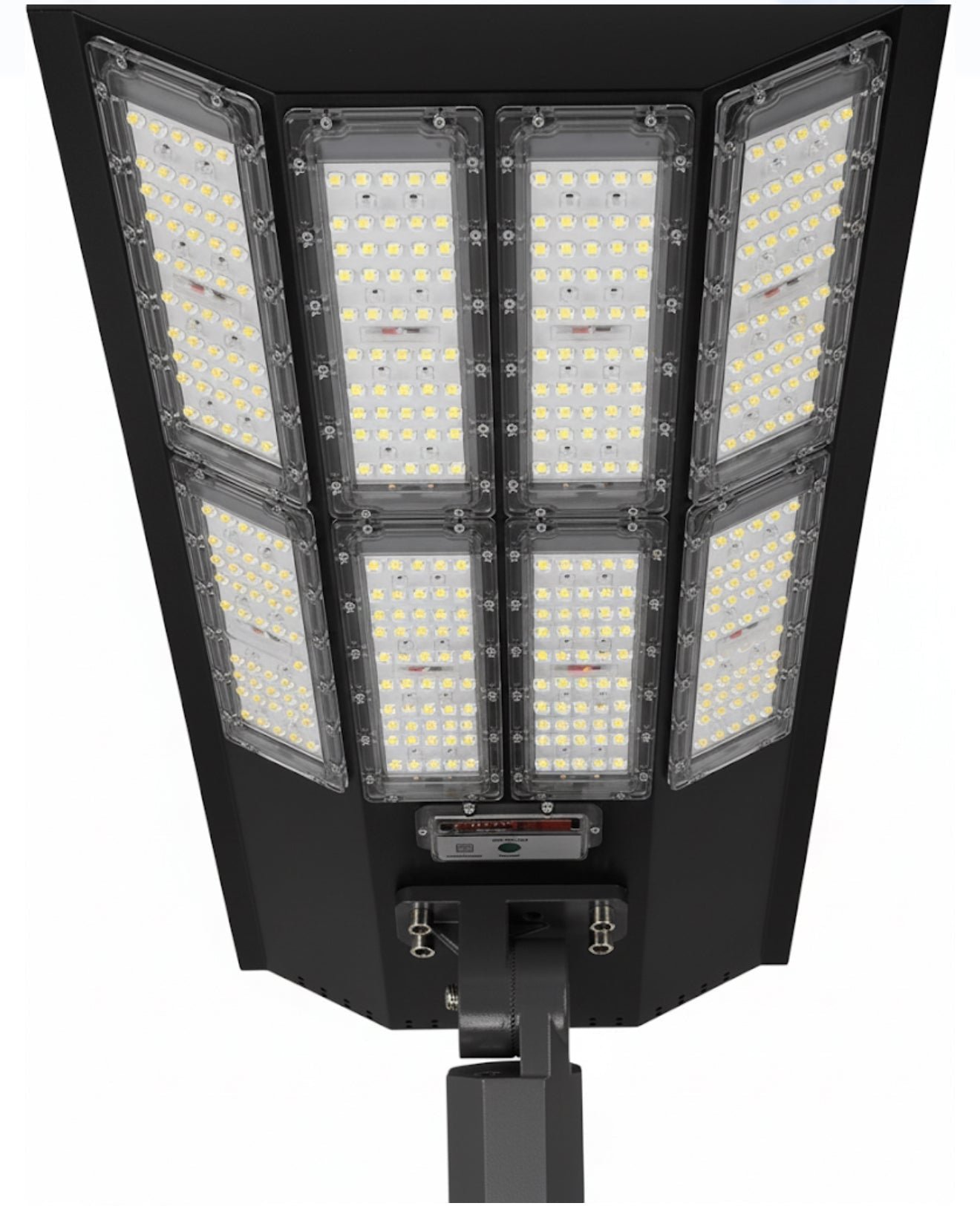 11,000W Aluminum Frame Solar Street Lights Outdoor Motion Sensor, Dusk to Dawn 200000LM with Remote Control