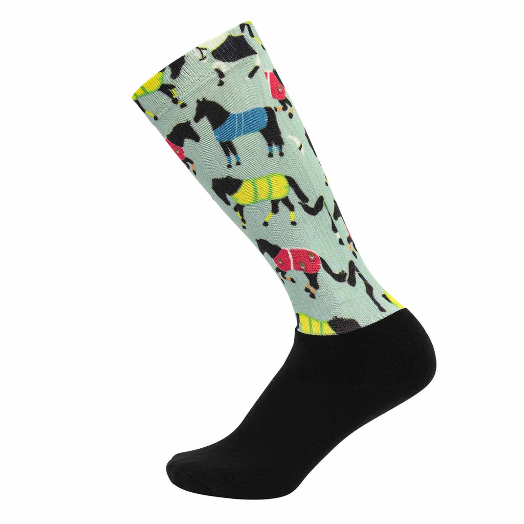 Equine Couture Children's OTC Boot Socks- All Bundled Up