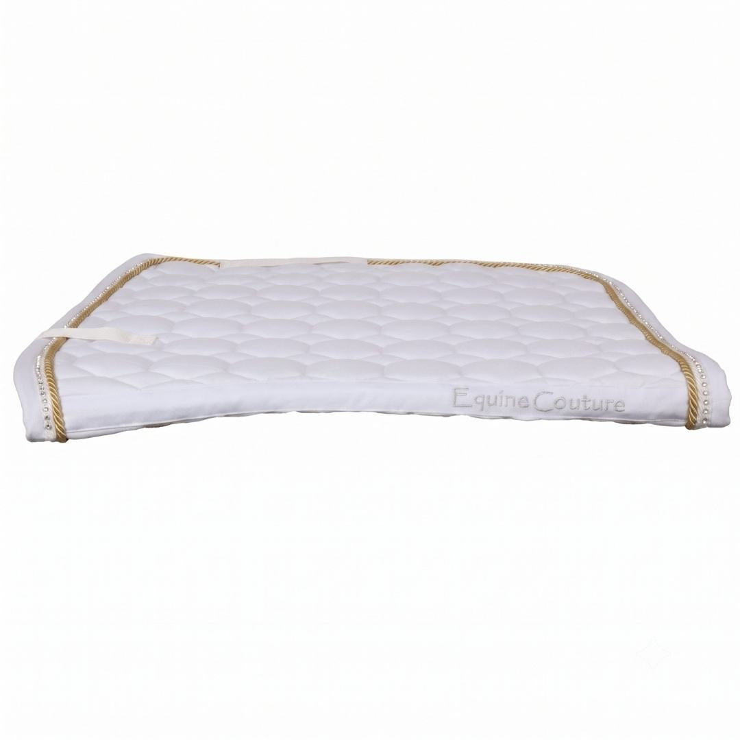Equine Couture Rhinestone Dressage Saddle Pad