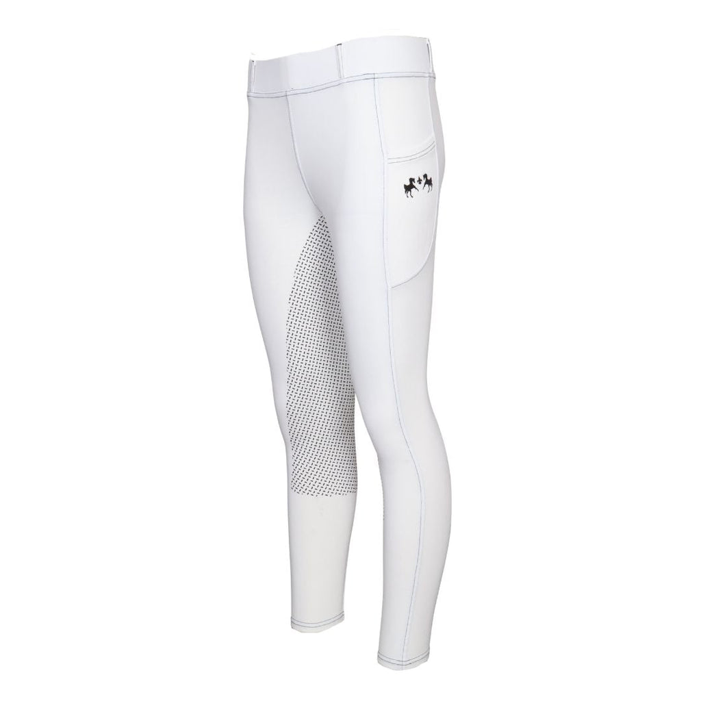 Equine Couture Soft Wash Silicon Full Seat Tights with Phone Pocket