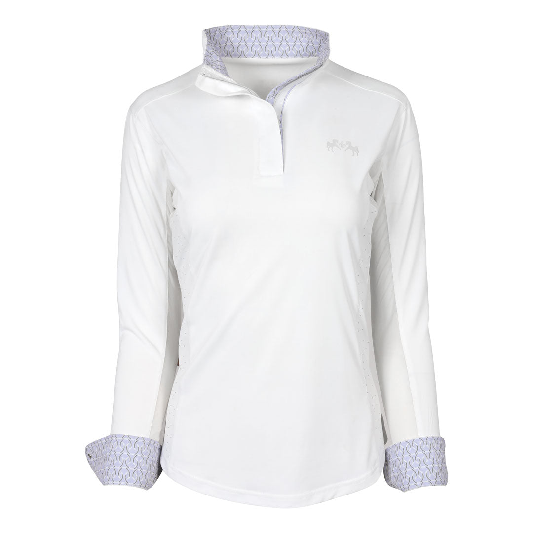 Equine Couture Ladies Monaco Long Sleeves Competition Shirt