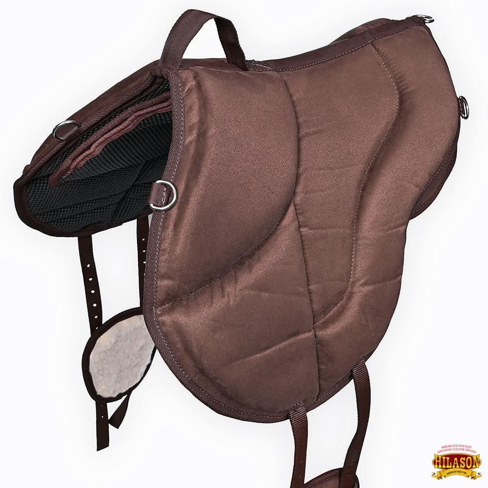 Hilason Horse Bareback Saddle Ride On Pad Anti Slip Base