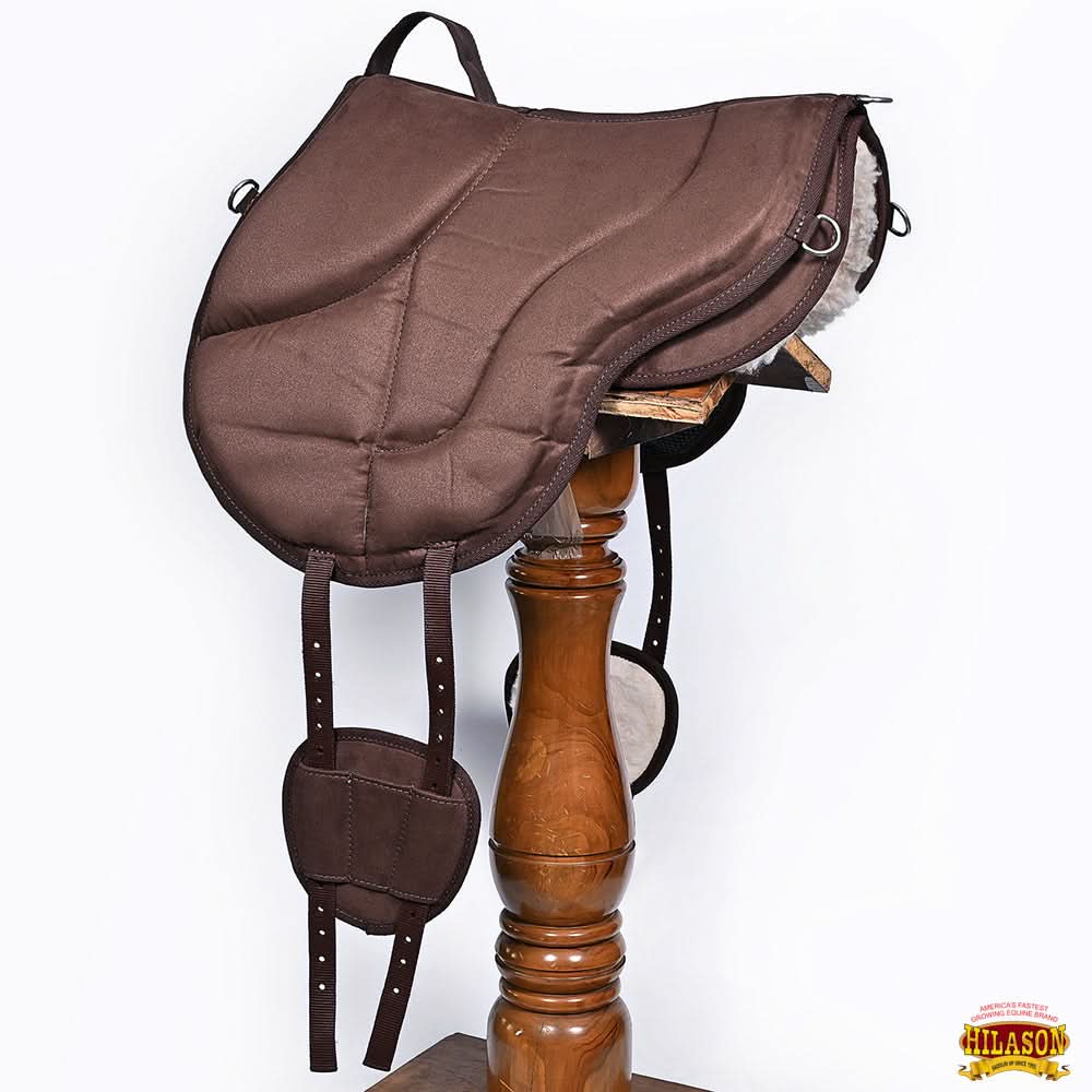 Hilason Horse Bareback Saddle Ride On Pad Anti Slip Base