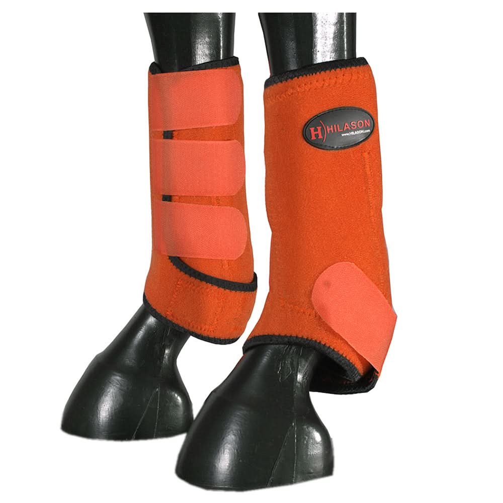 HILASON Horse Front Leg Neoprene Shock Absorbing Sport Boot Comfortable Fit
