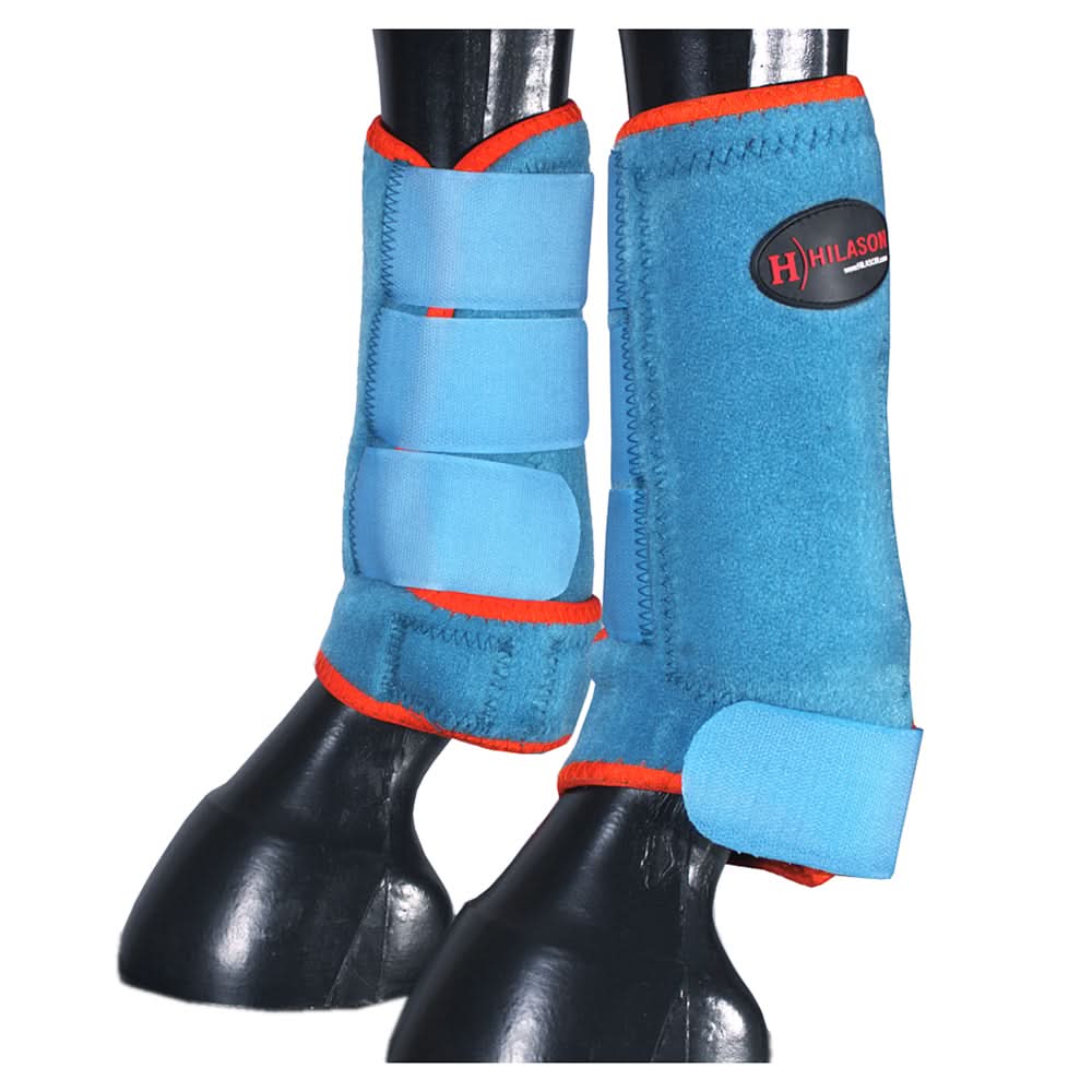 HILASON Horse Front Leg Neoprene Shock Absorbing Sport Boot Comfortable Fit