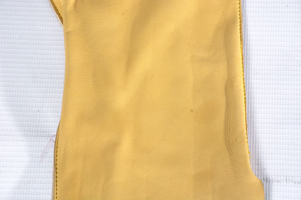 Genuine Leather Bareback Riding Gloves Right Hand By Hilason Tan