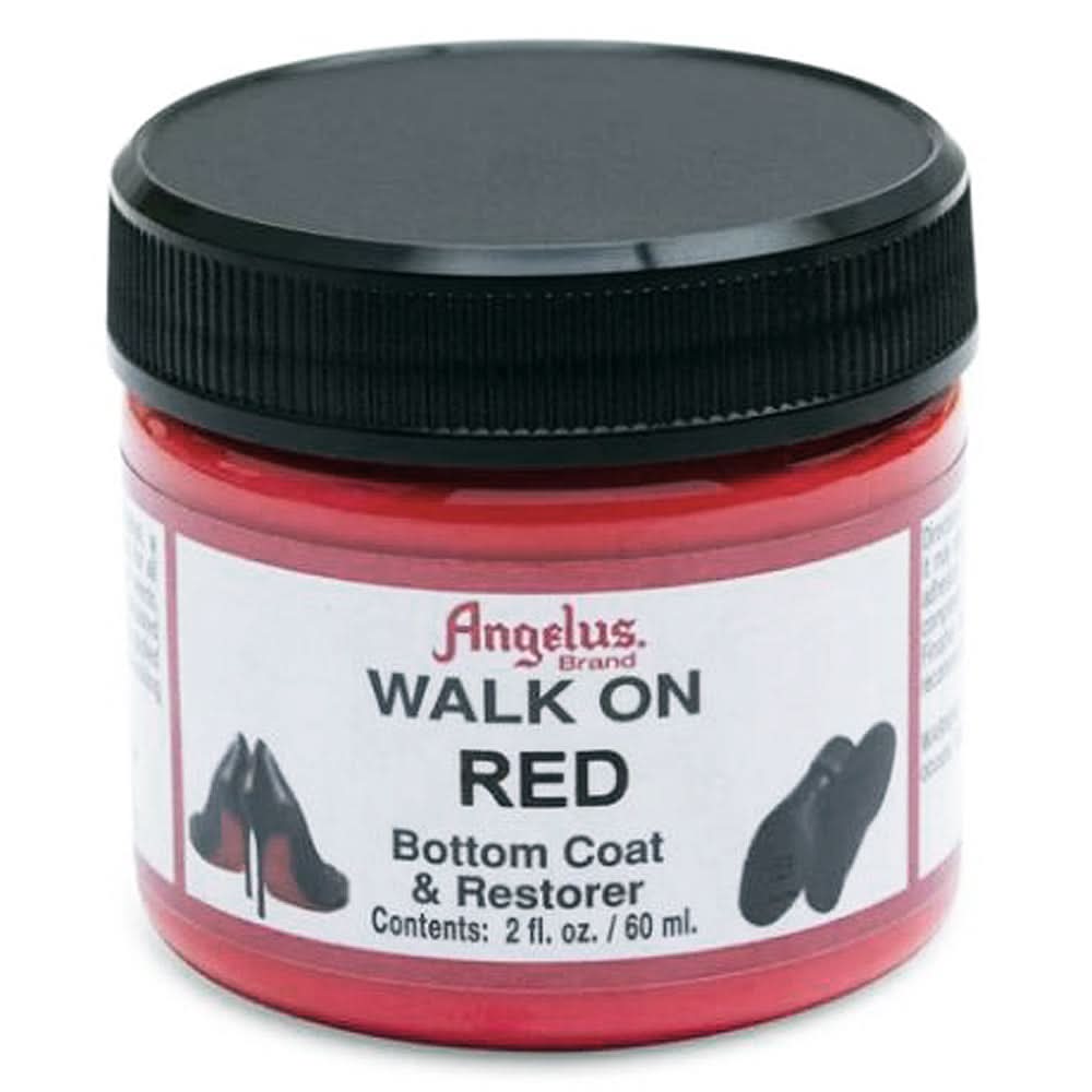 Angelus Leather Walk On Red Bottom Coat & Restorer 2 Oz.