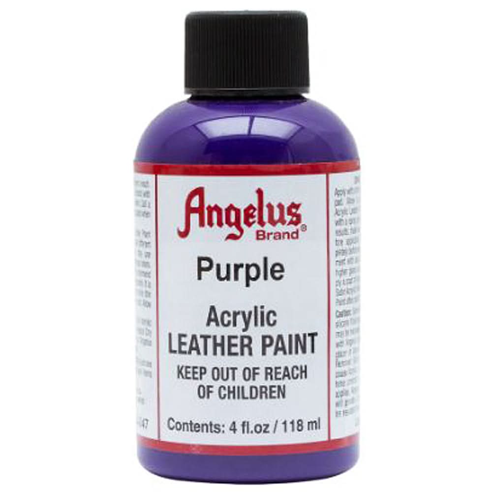Angelus Acrylic Leather Paint Shoe Boots Bags 4 Oz