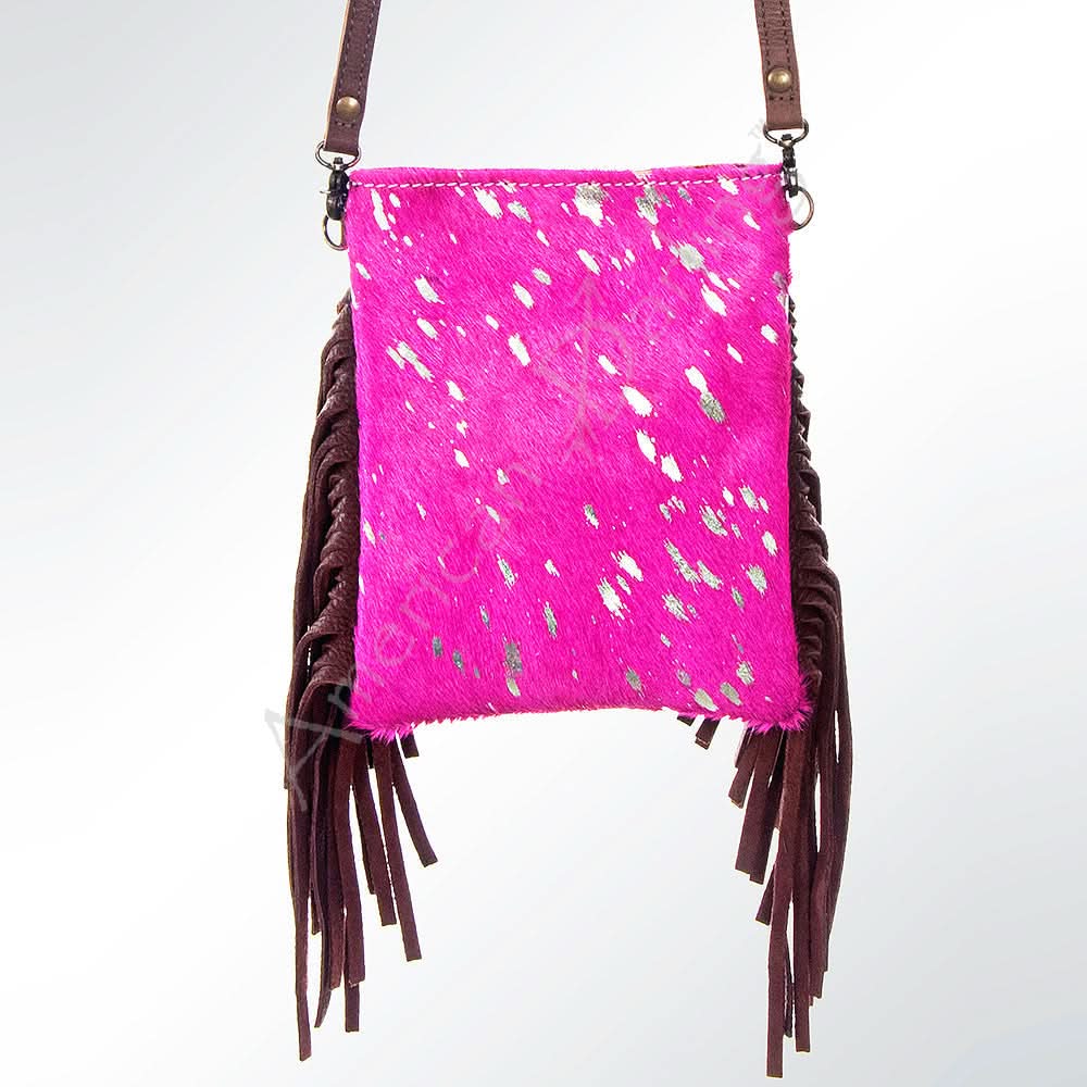 American Darling Cross Body Hair On Genuine Leather Women Bag Western Handbag Purse