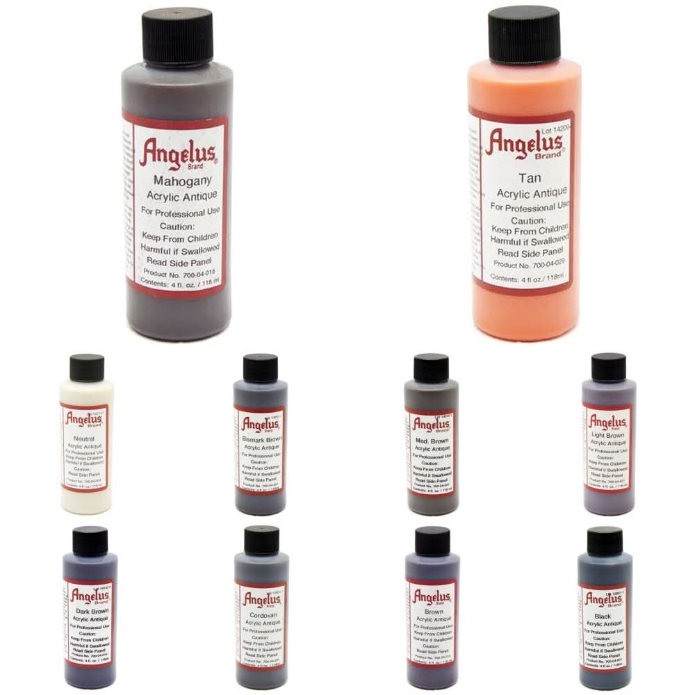 Angelus Leather Acrylic Antique Finish