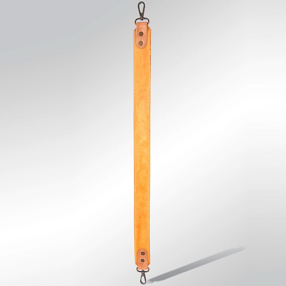 American Darling ADBT104-48 Hand Tooled Genuine Leather Crossbody Handle Strap For Bags